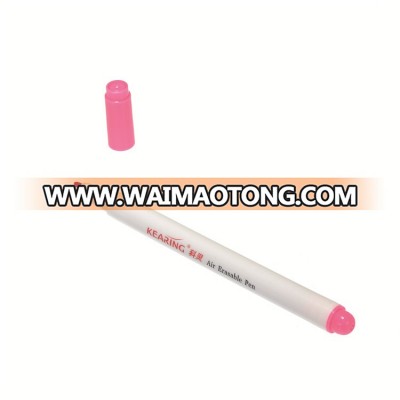 China Kearing top rated pink 1.0mm felt nib air erasable pen/ fabric marker pens for art & garment design#AP10