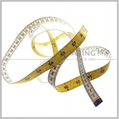 Kearing Promotional Soft Fiberglass 150cm&60 Inch Sewing Tailor Tape Measure Tools 1.3mm Thickness Packaged In Bulk # Ktp1513